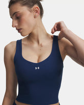 Canotta Donna Under Armour Motion Blu Bianco | NonSoloSport