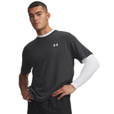 T-Shirt Uomo Under Armour Tech Vent Jacquard Nero Bianco | NonSoloSport