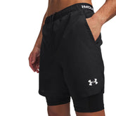 Shorts Uomo Under Armour Vanish Woven 2.0 Nero Bianco | NonSoloSport