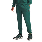 Pantalone Jogger Uomo Under Armour Rival Graphic Verde | NonSoloSport