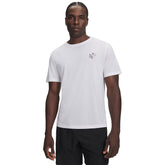 T-Shirt Uomo Under Armour Velociti Run Cube Bianco | NonSoloSport