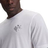 T-Shirt Uomo Under Armour Velociti Run Cube Bianco | NonSoloSport