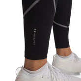 Leggings Donna Under Armour HeatGear Elite Nero Bianco | NonSoloSport