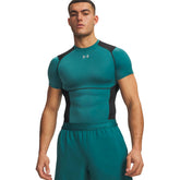Maglia Uomo Under Armour HeatGear Elite Verde | NonSoloSport