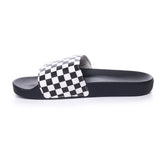 Vans Ciabatte Slide-On Checkerboard Uomo Black White | NonSoloSport