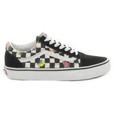 Vans Old Skool Fruit Checkerboard Donna Nero Bianco | NonSoloSport