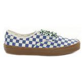 Sneakers Vans Authentic Checkboard Bianco Azzurro | NonSoloSport