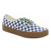 Sneakers Vans Authentic Checkboard Bianco Azzurro | NonSoloSport