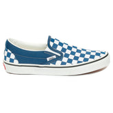 Sneakers Vans Classic Slip-On Color Theory Checkerboard Bianco Blu | NonSoloSport