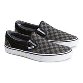 Sneakers Vans Classic Slip-On Checkerboard Nero Grigio | NonSoloSport