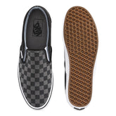 Sneakers Vans Classic Slip-On Checkerboard Nero Grigio | NonSoloSport