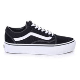 Vans Old Skool Platform Donna Black White | NonSoloSport