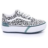 Vans Old Skool Stacked Uv Ink Donna Bianco Leopard | NonSoloSport
