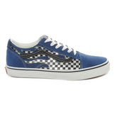 Vans Old Skool Reflect Check Flame Bambino Blu | NonSoloSport