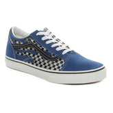 Vans Old Skool Reflect Check Flame Bambino Blu | NonSoloSport