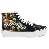 Sneakers Vans Ua Sk8-Hi Platform 2.0 Poppy Checkerboard Nero | NonSoloSport