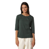 T-Shirt Donna What's Slim Manica 3-4 Verde | NonSoloSport
