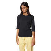 T-Shirt Donna What's Slim Manica 3-4 Navy | NonSoloSport