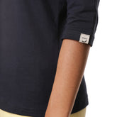T-Shirt Donna What's Slim Manica 3-4 Navy | NonSoloSport