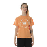 What's T-Shirt College Logo Donna Arancione | NonSoloSport