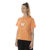 What's T-Shirt College Logo Donna Arancione | NonSoloSport