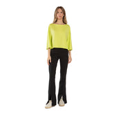 Maglia Donna What's Boxy Treat Lime | NonSoloSport