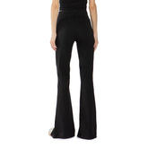 Pantalone Donna What's Jazz Front Split Treat Nero | NonSoloSport