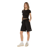 Shorts Donna What's Treat Nero | NonSoloSport