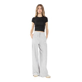 Pantalone Donna What's Wide Grigio | NonSoloSport