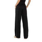 Pantalone Donna What's Wide Nero | NonSoloSport