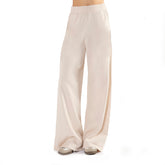 Pantalone Donna What's Wide Glamour Avorio | NonSoloSport