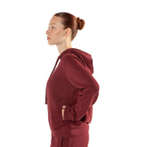 Felpa Donna What's Glamour Bordeaux | NonSoloSport