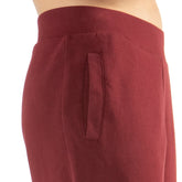 Pantalone Jogger Donna What's Glamour Bordeaux | NonSoloSport