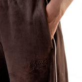 Pantalone Donna What's Wide Ciniglia Marrone | NonSoloSport