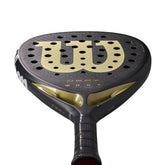 Racchetta Padel Wilson Defy V1 Nero Oro | NonSoloSport