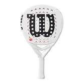 Racchetta Padel Wilson Bela LS V3 Bianco Rosso | NonSoloSport