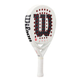 Racchetta Padel Wilson Bela LS V3 Bianco Rosso | NonSoloSport