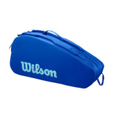 Borsa Tennis Wilson Ultra V5 Tour 6 Blu Azzurro | NonSoloSport