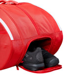 Borsone Padel Wilson Tour Rosso Bianco | NonSoloSport