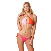 4Giveness Bikini Incrociato Tricolors Arancio Rosa | NonSoloSport