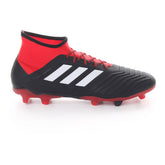 adidas Predator 18.2 Fg Black Red | NonSoloSport