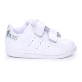 Adidas Stan Smith Cf Infant Bianco Silver | NonSoloSport
