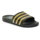 Ciabatta Uomo Adidas Adilette Aqua Nero Oro | NonSoloSport