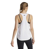 adidas Canotta Racer Linear Logo Donna Bianco | NonSoloSport