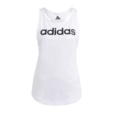adidas Canotta Racer Linear Logo Donna Bianco | NonSoloSport
