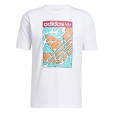 adidas T-Shirt Summer Tongue Label Uomo Bianco | NonSoloSport