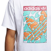 adidas T-Shirt Summer Tongue Label Uomo Bianco | NonSoloSport