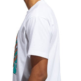 adidas T-Shirt Summer Tongue Label Uomo Bianco | NonSoloSport