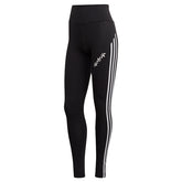 adidas Leggings Tight Adicolor Sliced Trefoil High-Waisted Donna Nero | NonSoloSport