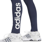 adidas Leggings Essentials Vita Alta Logo Donna Blu | NonSoloSport